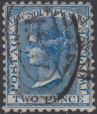 NSW SG 225g 1884 two pence