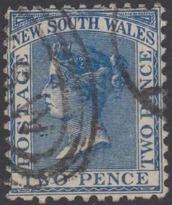 NSW SG 225g 1884 two pence