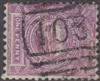 NSW numeral postmark 103 MANLY barred numeral on 1d View of Sydney New South Wales Australia