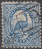 NSW numeral postmark 9 BATHURST barred numeral on 2d emu New South Wales Australia