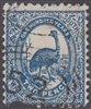 NSW numeral postmark 52 BOURKE oval rings cancel on 2d emu New South Wales Australia