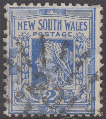 NSW numeral postmark 231 rays COONAMBLE sunburst cancel 2d Queen Victoria New South Wales Australia