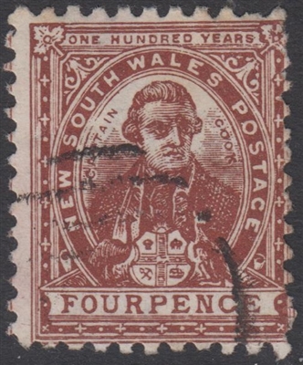 NSW SG 255 1888-1889 four pence