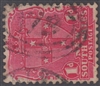 NSW numeral postmark 179 BALMAIN oval rings numeral on 1d shield New South Wales Australia