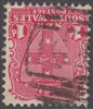 NSW numeral postmark 164 STUART TOWN barred numeral on 1d shield New South Wales Australia