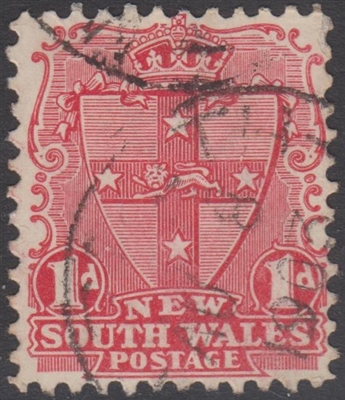 NSW SG 314 1902-03 one penny shield