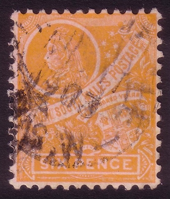 NSW SG 319 1902-03 six pence