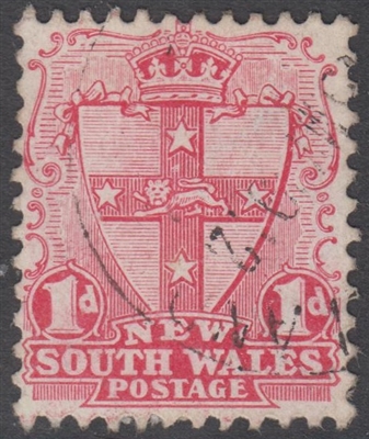 NSW SG 334 1905-10 one penny shield