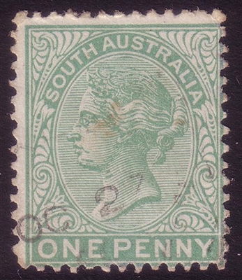 SA SG 175 1895-1903 1d Perforation 13