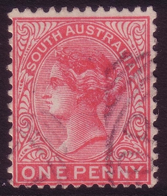 SA SG 294 1905-1911  one penny. Perforation 12x11.5