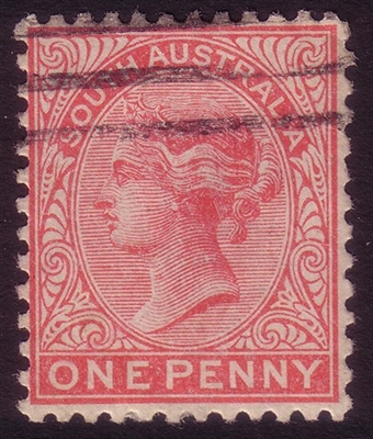 SA SG 294 1905-1911  one penny. Perforation 12x11.5