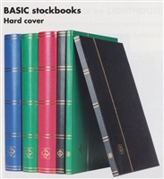 Lighthouse BASIC Stockbook 32 black pages