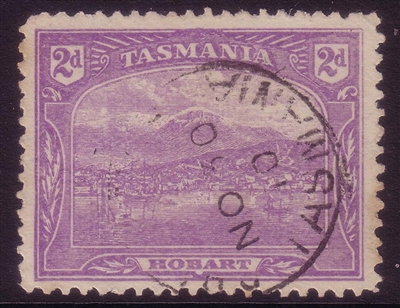 TAS SG 251fa 1905-1911 Hobart 2d Tassie Views.