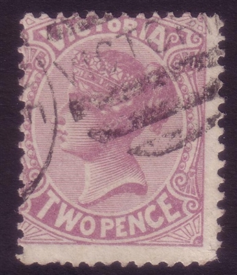 VIC SG 211 1882-84 Two Pence Mauve