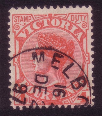VIC SG 337 1896-99 Four Pence red