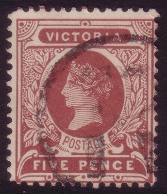 VIC SG 391/391a 1901-10 Five Pence