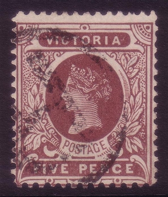 VIC SG 422 1905-13 five pence