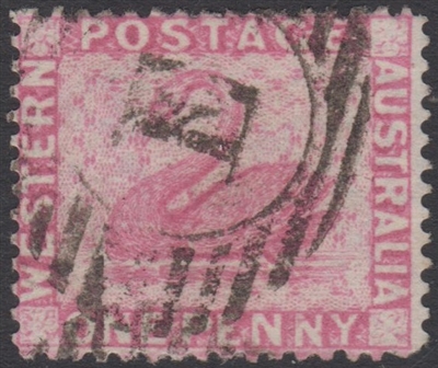 WA SG 103 1888 1d carmine-pink
