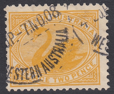 WA SG 140 1905-1912 2d yellow