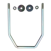 U-Bolt with mounting hardware for fender (1/2" diameter): #536670R1