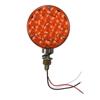 Universal 12-Volt LED Fender and Cab Warning Light, amber and red:  #PTP3538