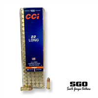 CCI 22 LONG TARGET 29 GRAIN COPPER-PLATED ROUND NOSE 1215 FPS 100 ROUND BOX