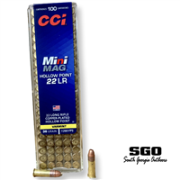 CCI 22LR MINI MAG VARMINT 36 GR HP 1260 FPS 100 ROUND BOX