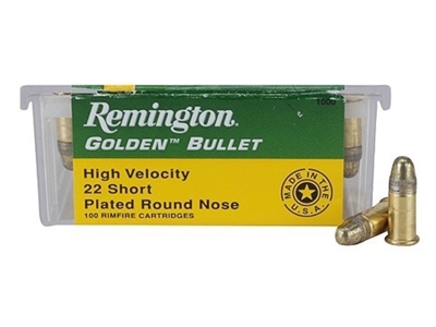 REMINGTON 22 SHORT GOLDEN BULLET 100 RND BOX