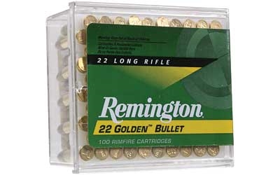 REMINGTON GOLDEN BULLET 22LR HV 40 gr PRN 100 RNDS