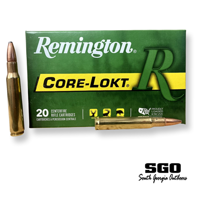 REMINGTON CORE-LOKT 30-06 SPRINGFIELD 165 GR. CORE-LOKT PSP 20 ROUND BOX