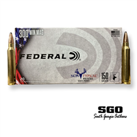 FEDERAL NON TYPICAL WHITETAIL 300 WIN MAG 150 GR. SOFT POINT 3150 FPS 20 ROUND BOX