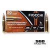 FIOCCHI HYPERFORMANCE 308 WIN 150 GR. SST POLYMER TIP BT 2860 FPS 20 ROUND BOX