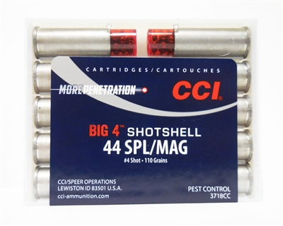 CCI 44 SPCL -  44 REM MAG BIG 4 SHOTSHELL 10 ROUNDS
