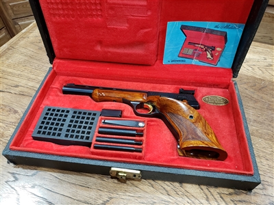 1966 BROWNING BELGIUM MEDALIST 22 LR PISTOL WITH CASE