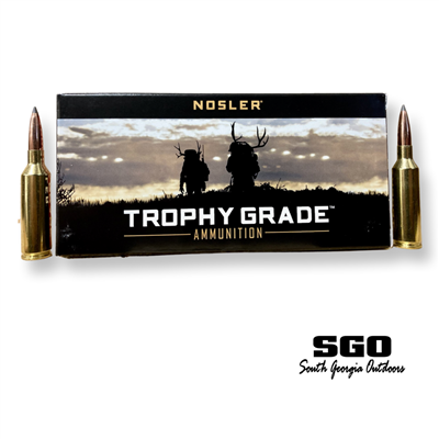 NOSLER TROPHY GRADE 6.5 PRC 142 GR. AccuBond LONG-RANGE 2900 FPS 20 ROUND BOX