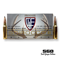 FIOCCHI EXTREMA 6.5 CREEDMOOR 130 GR. SWIFT SCIROCCO II BOAT TAIL SPITZER 2820 FPS 20 ROUND BOX