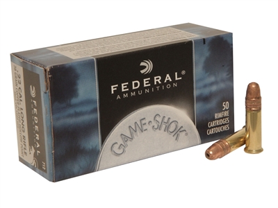 FEDERAL 22LR 38GR COPPER-PLATED HP 50 RND BOX * No Limits*