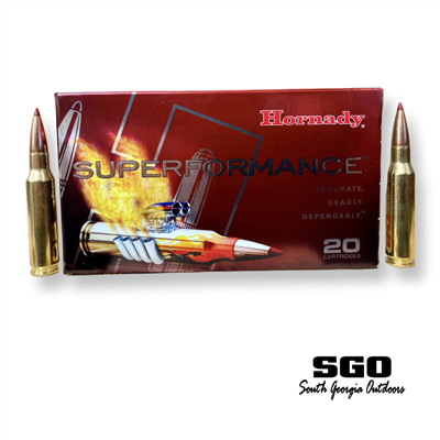 HORNADY SUPERFORMANCE 7MM-08 REM 139 GR. CX 2910 FPS 20 ROUND BOX