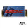 HORNADY SUBSONIC 450 BUSHMASTER 395 GR. SUB-X 1050 FPS 20 ROUND BOX