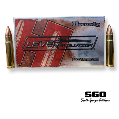 HORNADY LEVEREVOLUTION 35 REM 200 GR. FTX 2225 FPS 20 ROUND BOX