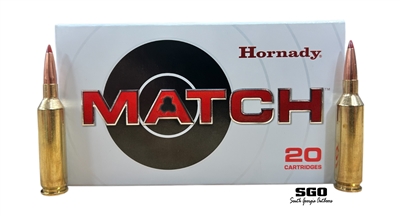 HORNADY MATCH 22 CREEDMOOR 80 GRAIN ELD MATCH 3285 FPS 20 ROUNDS