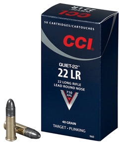 CCI QUIET-22 40GR SUBSONIC 22LR 710FPS 500 RND BRICK * NO LIMITS* FAST SHIPPING