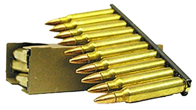 FEDERAL AMERICAN EAGLE 223 REM 30 RNDS 55GR FMJ-BT STRIPPER CLIPS