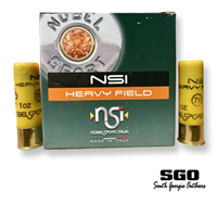 NOBEL SPORT 20 GAUGE HEAVY FIELD HIGH BRASS 1 OZ.  2 3/4'' #7.5 SHOT 1250 FPS 25 ROUNDS