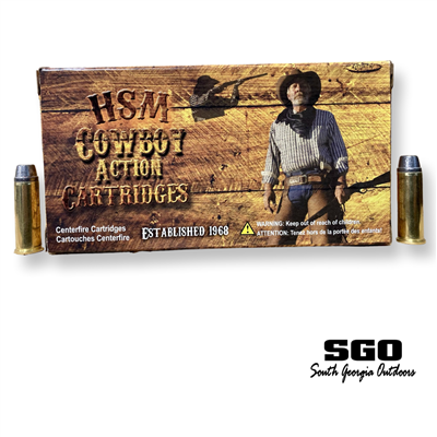 HSM COWBOY ACTION 41 REM MAG 210 GR. SEMI-WADCUTTER 969 FPS 50 ROUND BOX