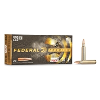 FEDERAL 223 REM 55 GR. TSX 20 ROUND BOX