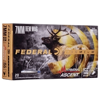 FEDERAL PREMIUM TERMINAL ASCENT 7MM REM MAG 155GR 20 ROUNDS