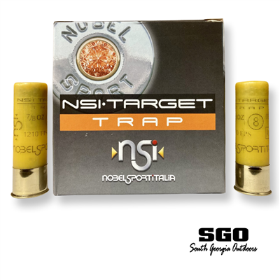 NOBEL SPORT 20GA TARGET TRAP 2 3/4'' #8 SHOT 1210 FPS 120 CASE PALLET 30,000 ROUNDS