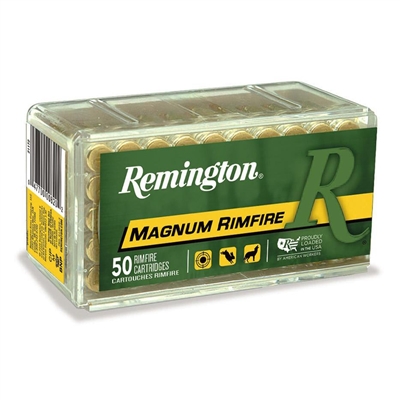 REMINGTON MAGNUM RIMFIRE 22 WIN MAG 40 GR PSP 50 RND BOX