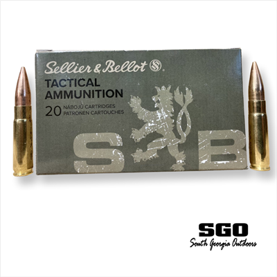 SELLIER & BELLOT 300 AAC BLACKOUT 147 GR. FMJ 20 ROUND BOX